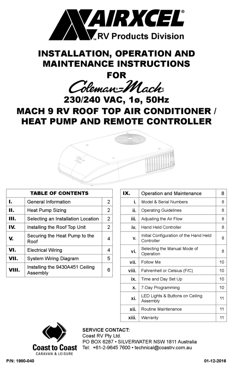 Coleman MACH 9 Manual