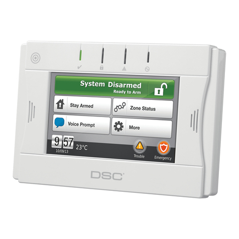 DSC WTK5504 User manual