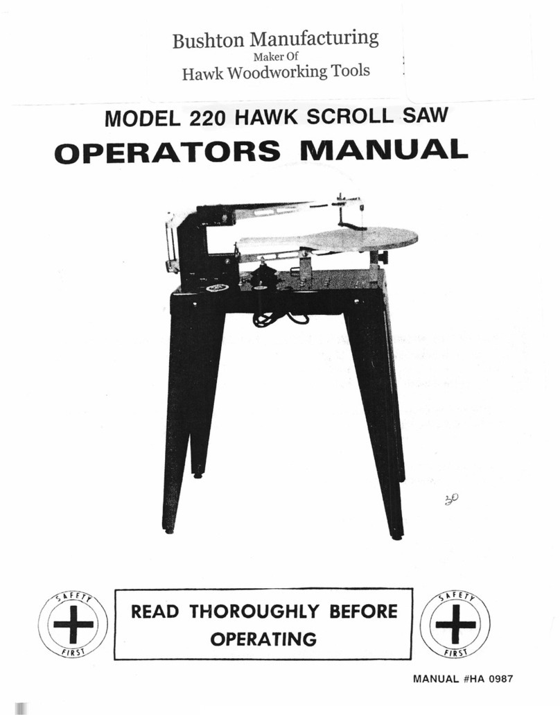 Hawk 220 Operator's manual