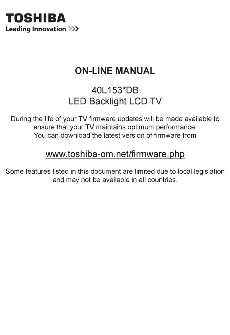 Toshiba 40L153*DB Online manual
