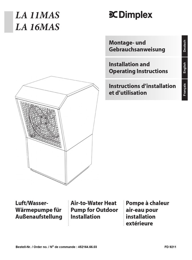 Dimplex LA 11MAS User manual