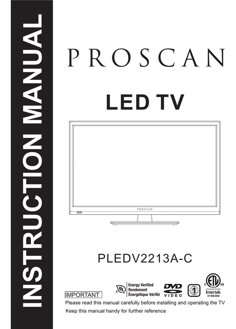 ProScan PLEDV2213A-C User manual