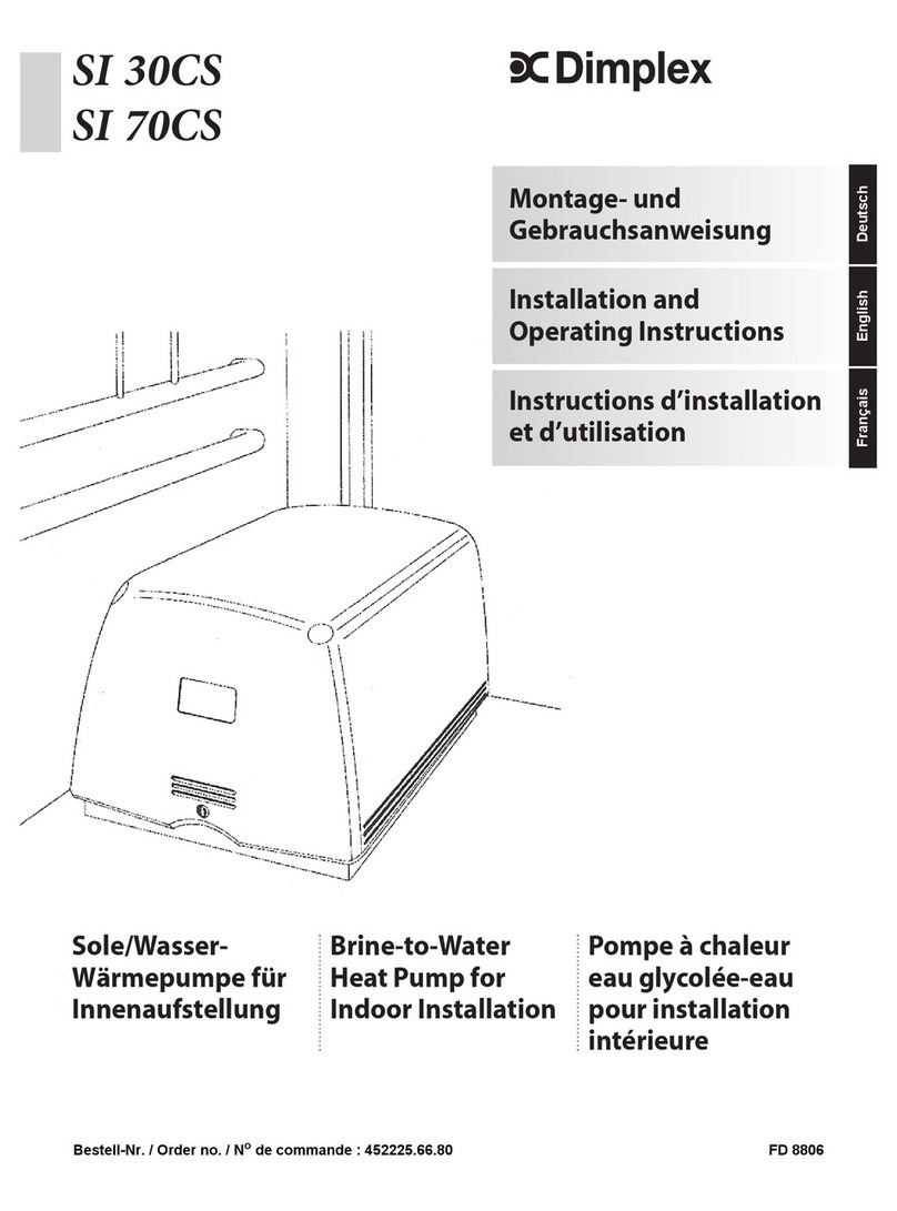 Dimplex SI 30CS User manual Dimplex SI 30CS User manual