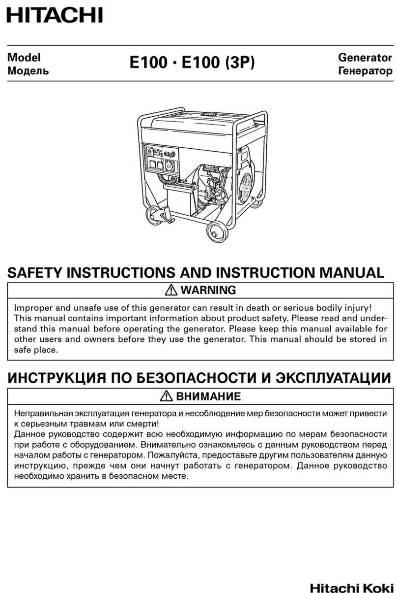 Hitachi E100 Troubleshooting guide