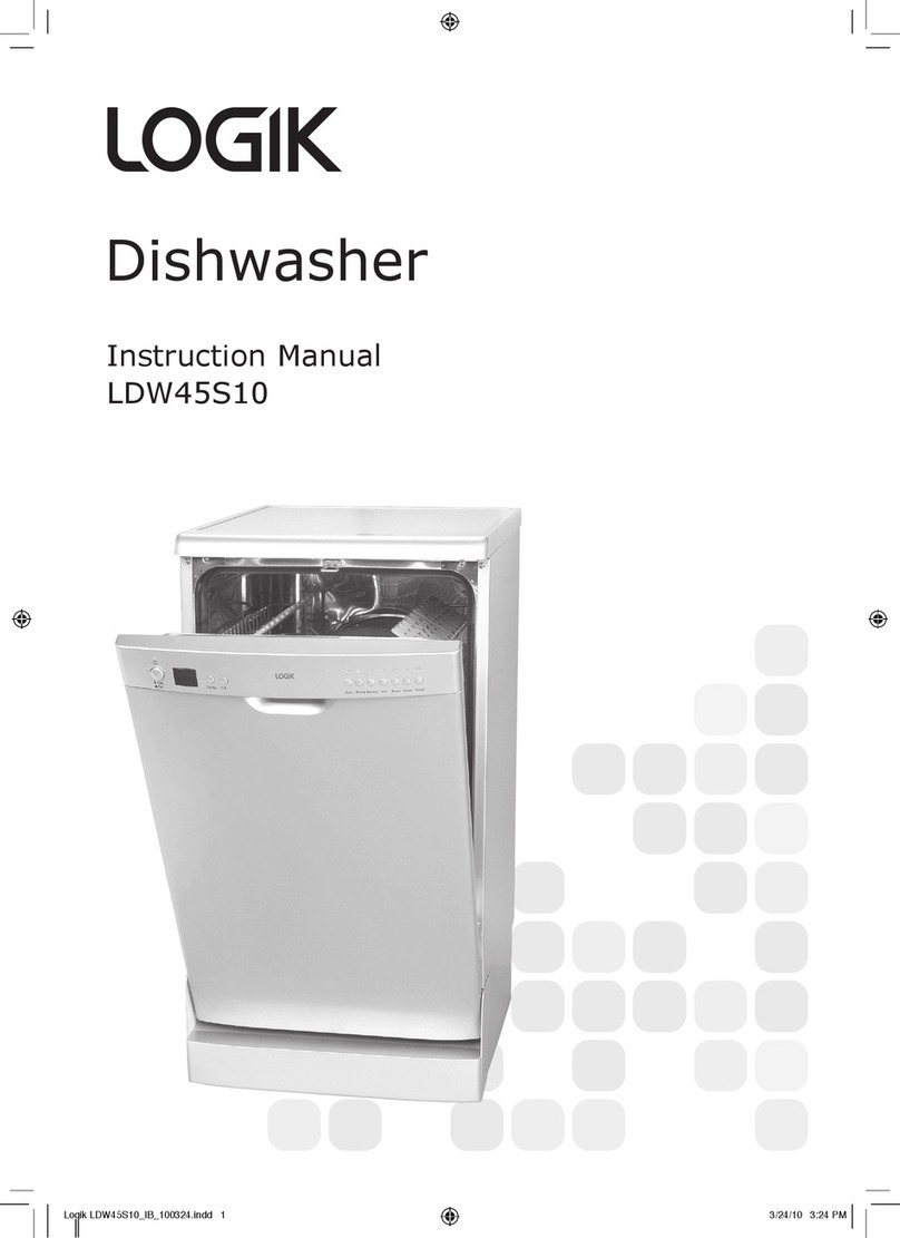 Logik LDW45S10 instruction manual