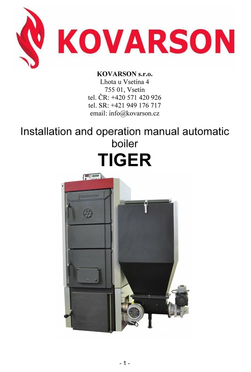 Kovarson TIGER Installation and operation manual