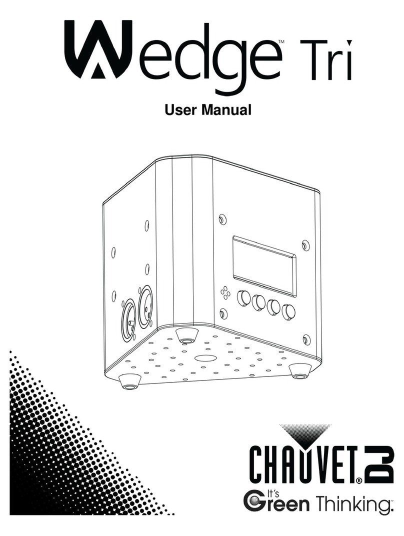 Chauvet Wedge Tri user manual
