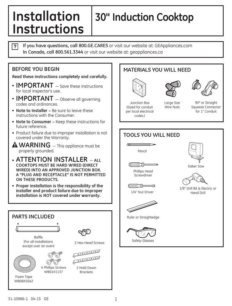GE PHP9030 User manual
