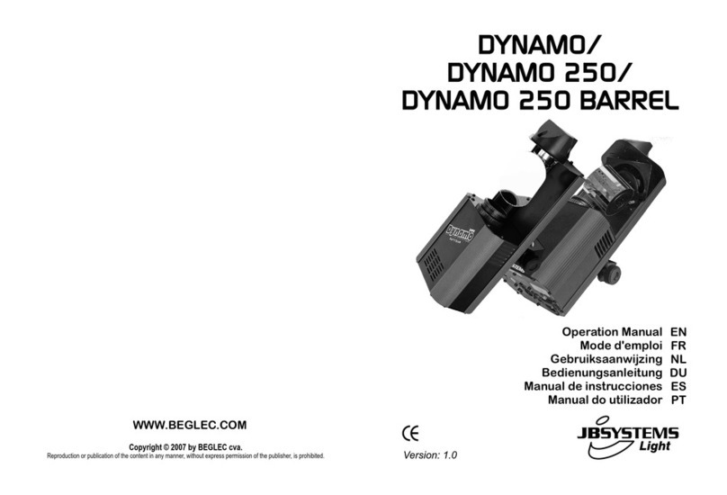 JB Systems Light Dynamo User manual