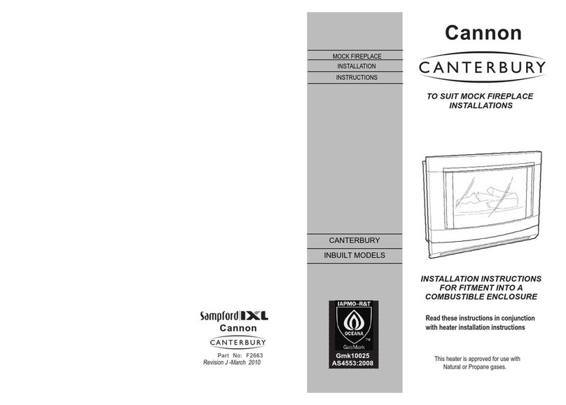 Cannon Canterburry User manual Cannon Canterburry User manual