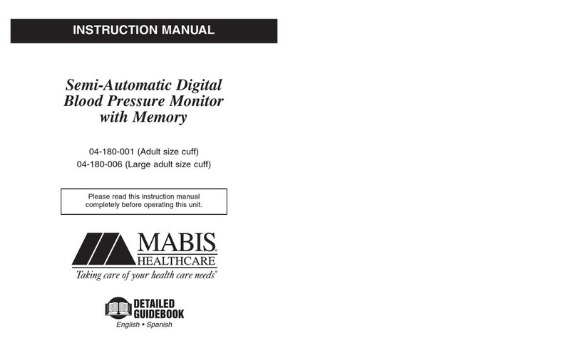 MABIS 04-180-001 User manual