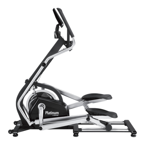 Tunturi Platinum Cross Sprinter user manual