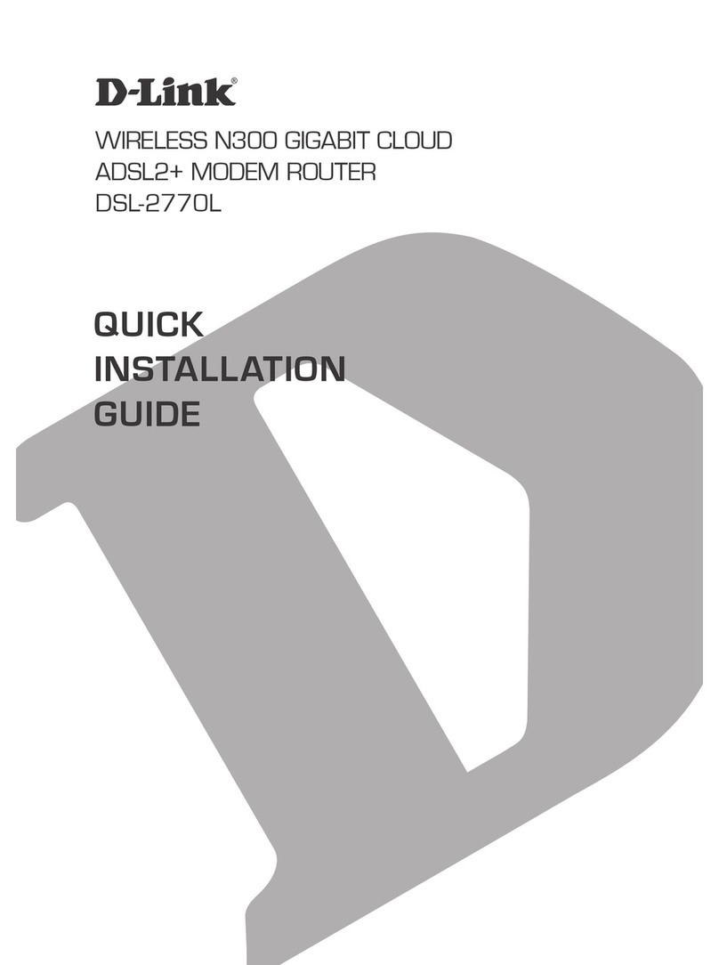 D-Link DSL-2770L User manual D-Link DSL-2770L User manual