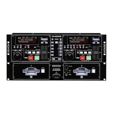 Denon DN-M2300R operating instructions