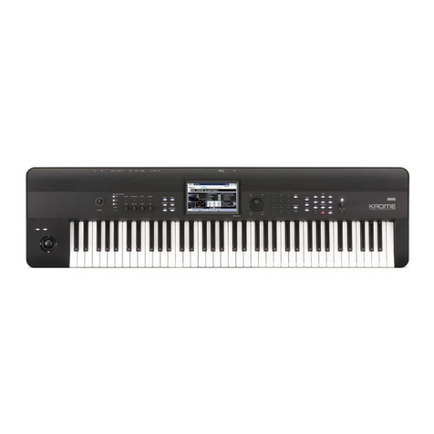 Korg Krome User manual