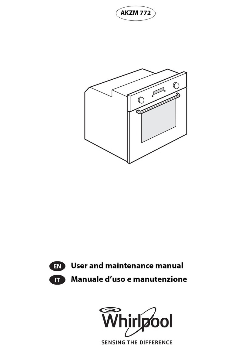 Whirlpool AKZM 772 Operating instructions