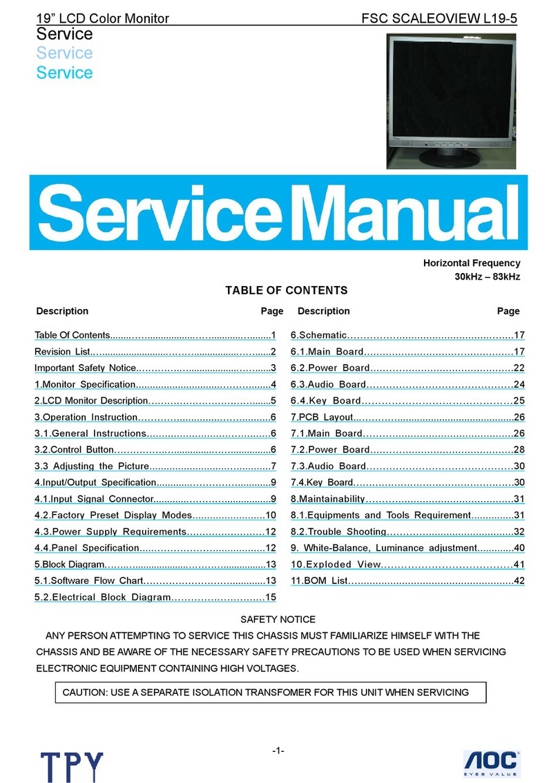 AOC l19-5 User manual