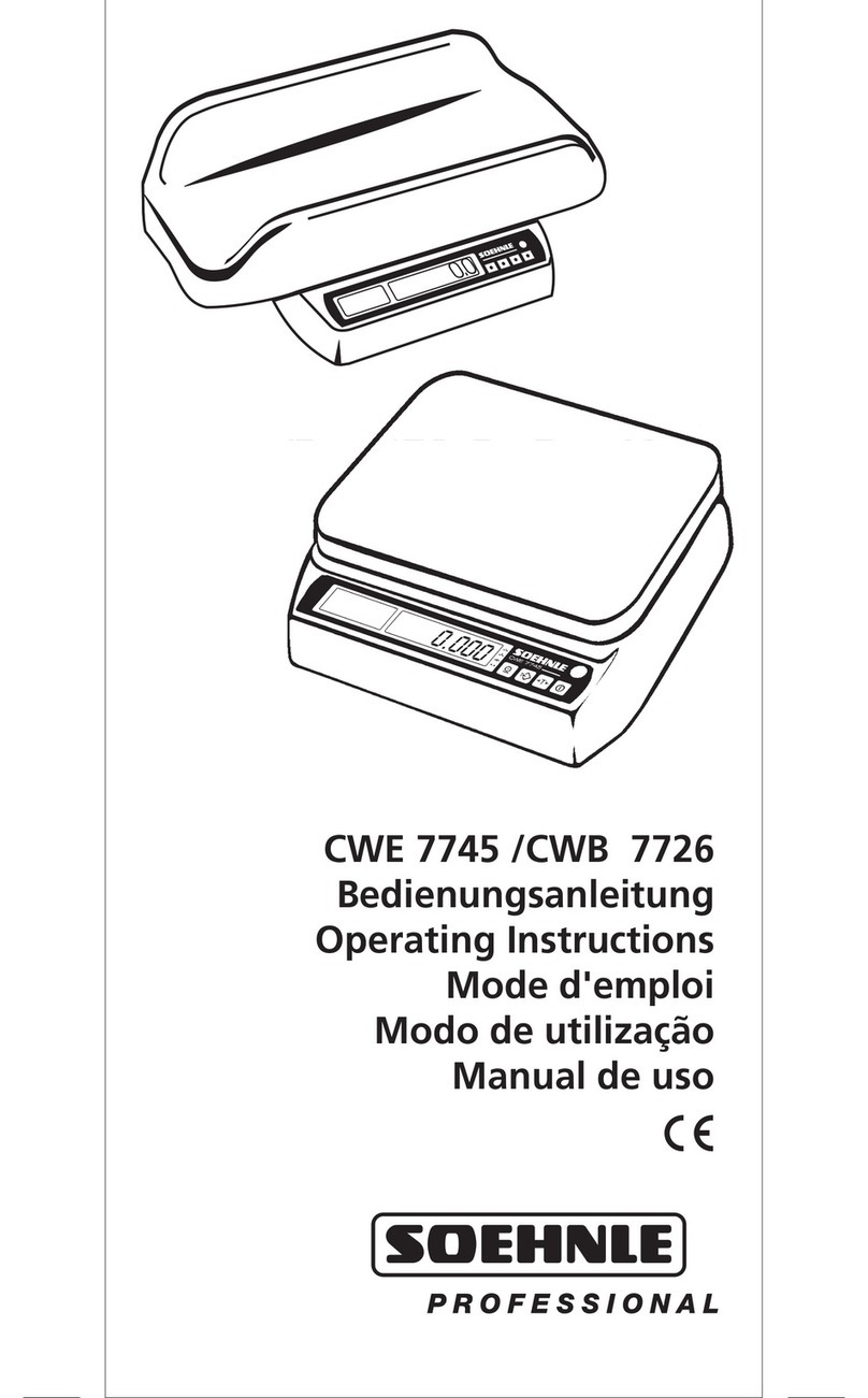 Soehnle CWE 7745 operating instructions