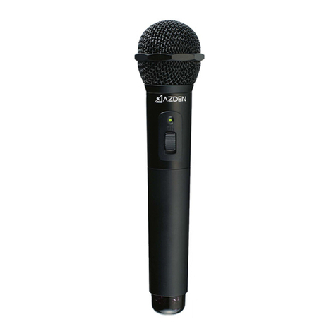 Azden IRH-20 user guide