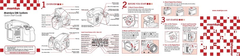 Mamiya DM System User manual