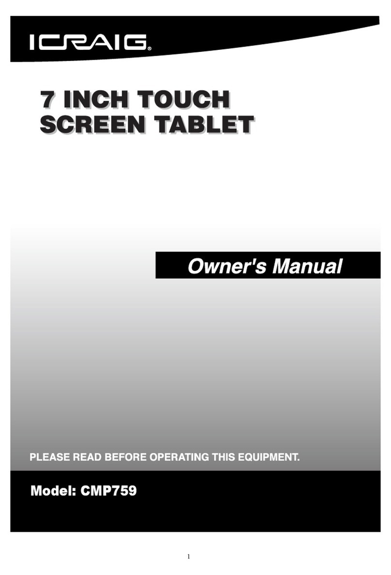 iCraig CMP759 User manual