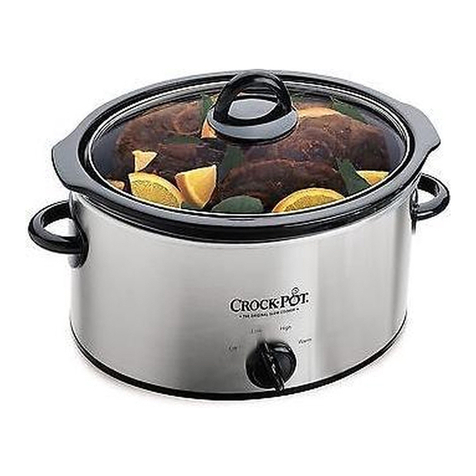 Crock-Pot Stoneware 37401BC User manual