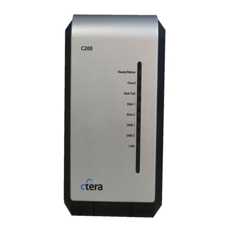 Ctera C200 user manual