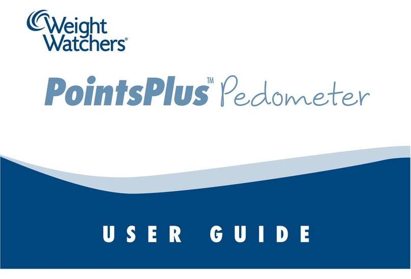 Weight Watchers PointsPlus User manual