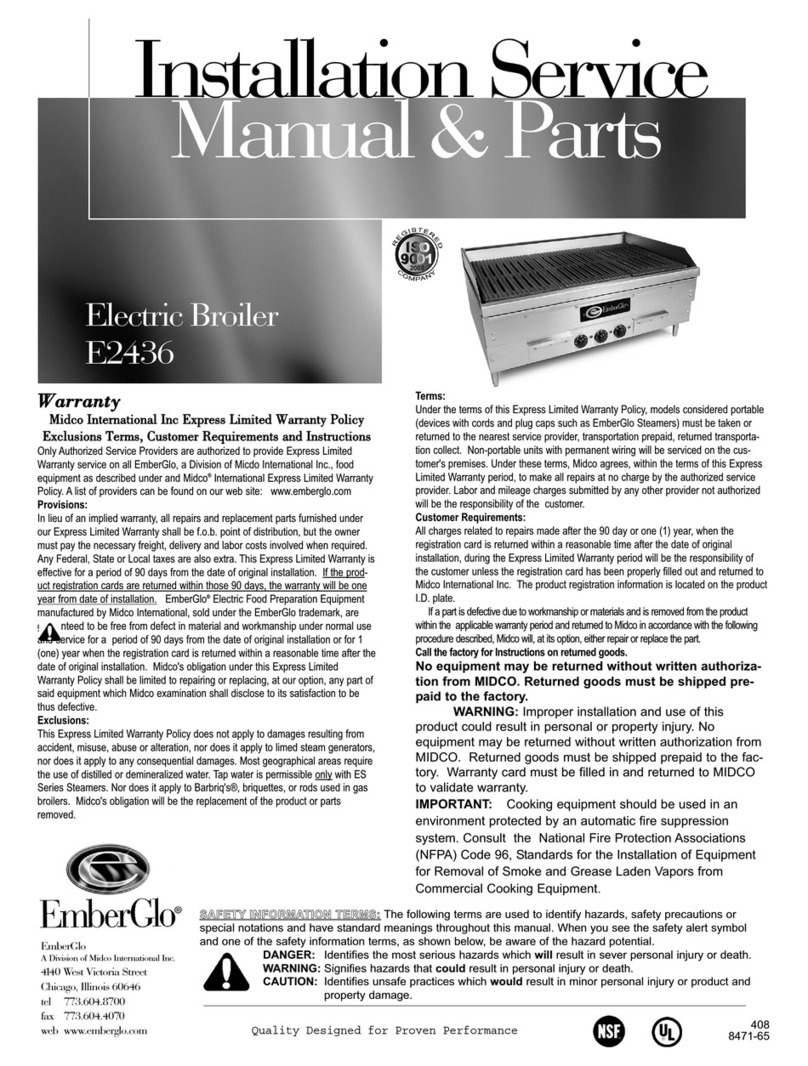 EmberGlo E2436 Manual