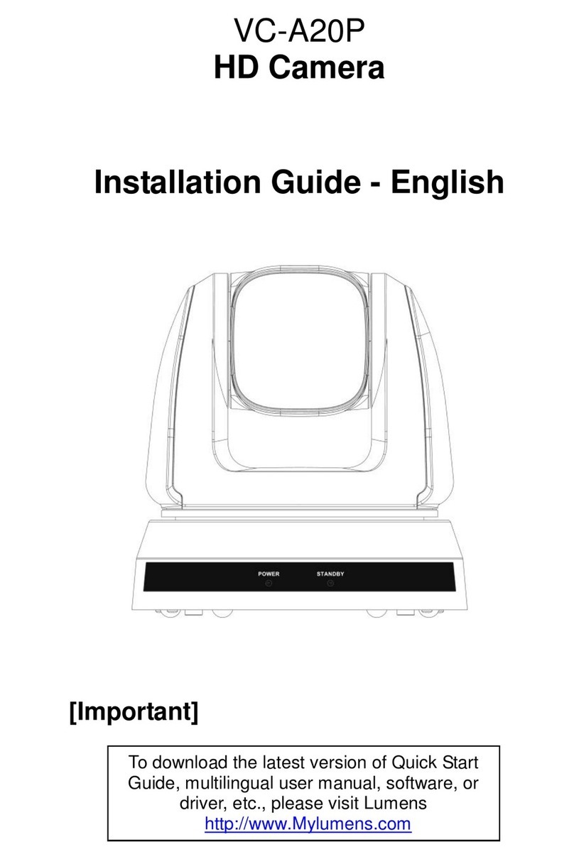 Lumens VC-A20P User manual