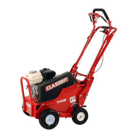 Classen TA18H Operator's manual