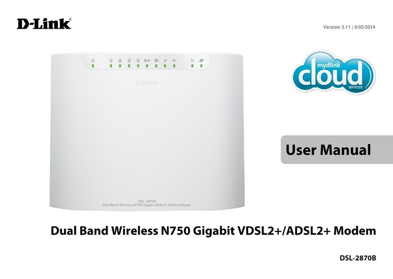 D-Link DSL-2870B User manual