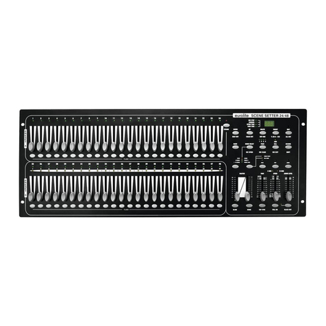 EuroLite DMX Scene Setter 24/48 user manual