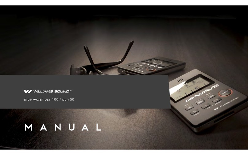 Williams Sound Digi-Wave DLT-100 manual