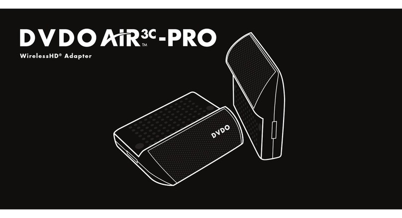DVDO air3CPRO manual