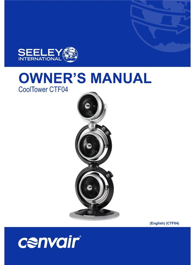 Convair CoolTower CTF04 User manual