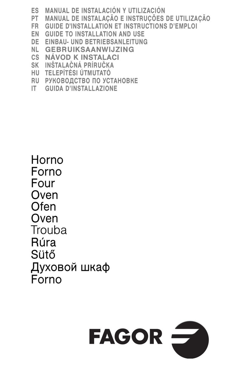 Fagor C45 Guide to installation and use
