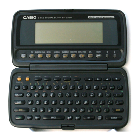 Casio SF-8350 Troubleshooting guide
