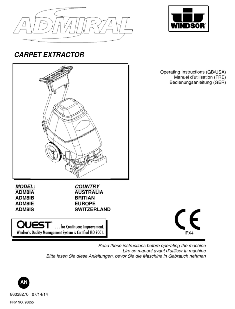 Windsor Admiral ADM8I User manual