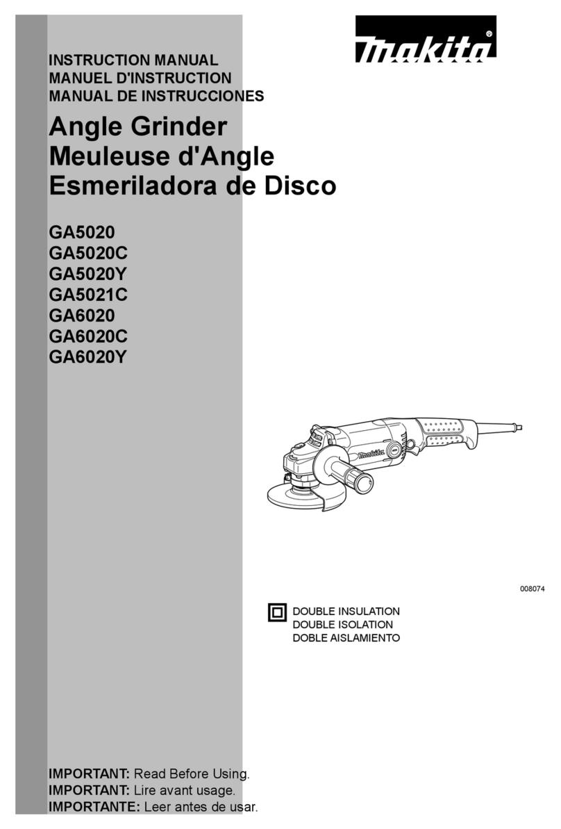 Makita GA5020 instruction manual