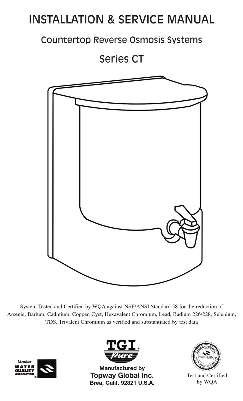 TGI CT-445 Installation & service manual