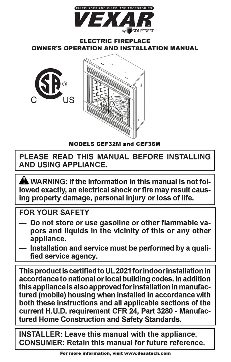 Vexar CEF32M Quick start guide