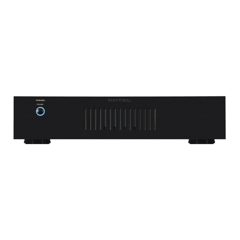 Rotel RKB-8100 User manual