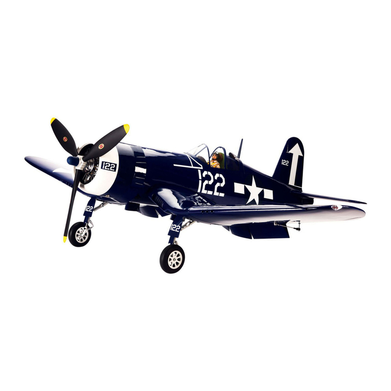 Hangar 9 F4U-1D Corsair 60cc User manual