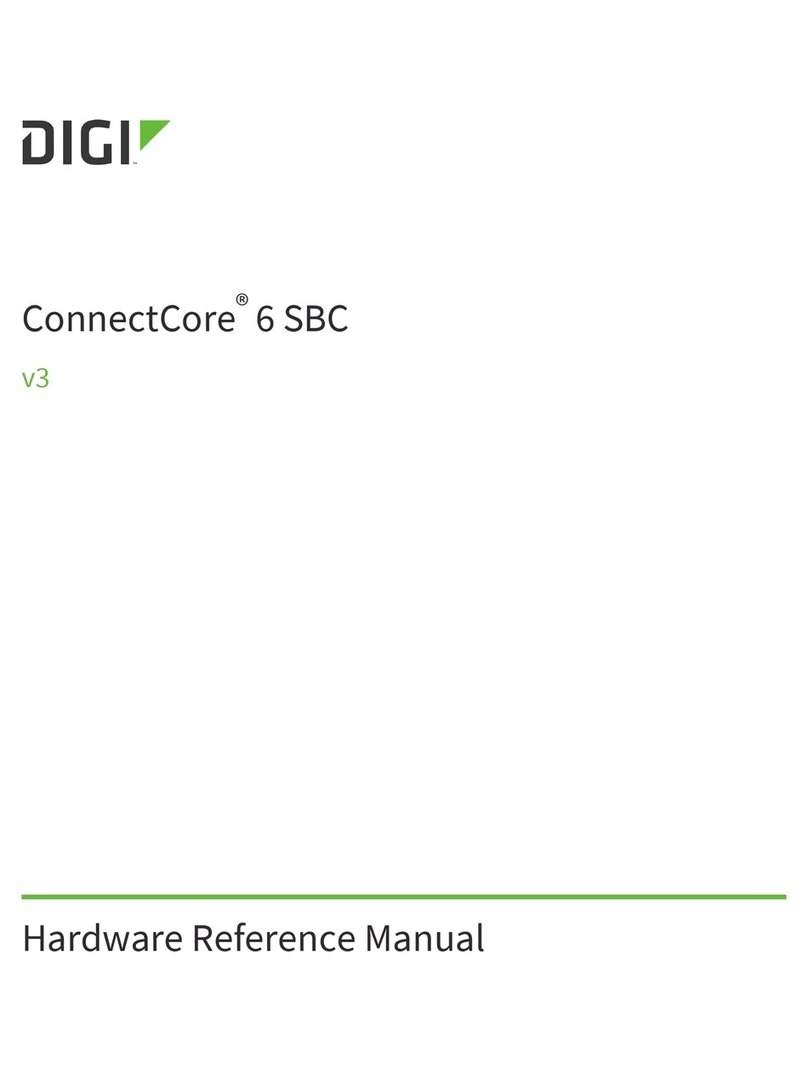Digi ConnectCore 6 Quick user guide