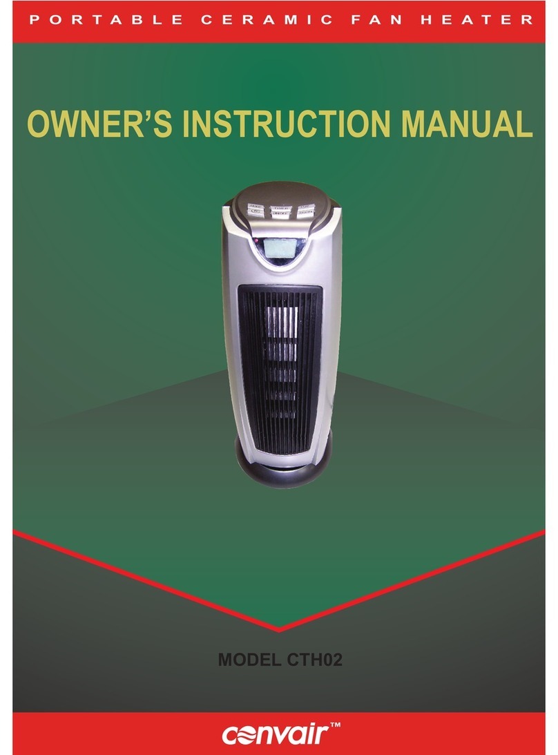 Convair CTH02 Owner's instruction manual