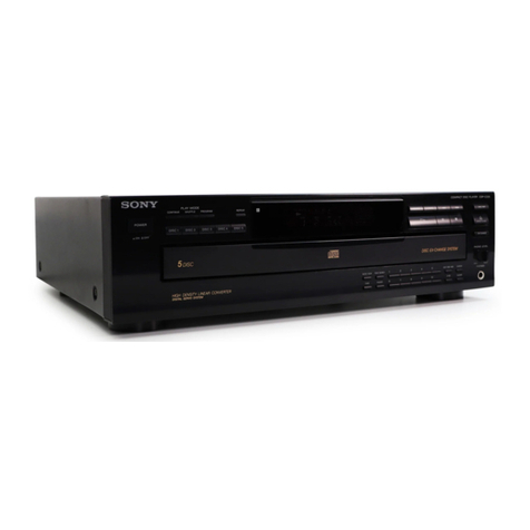 Sony CDP-C235 User manual