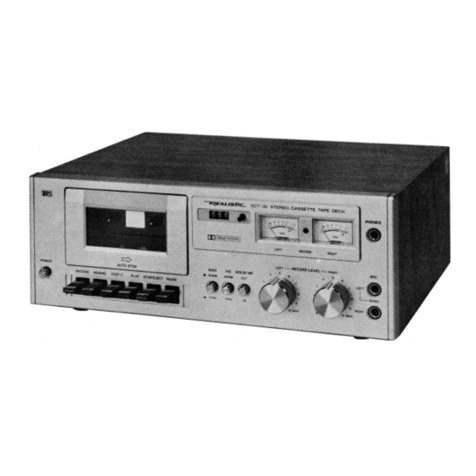 Realistic sct-20 owner's manual