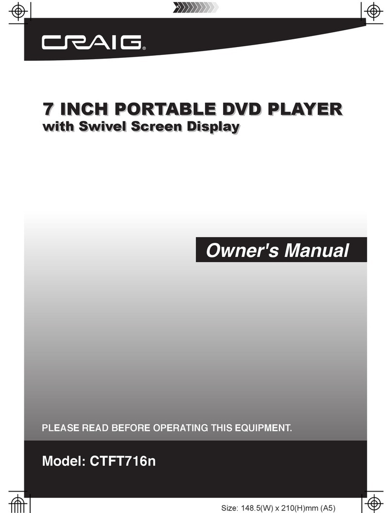 Craig CTFT716n owner's manual