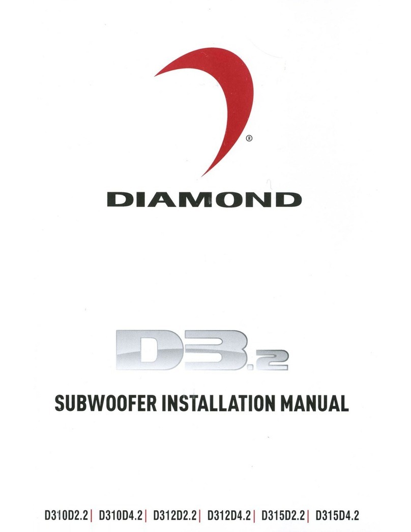 Diamond D310D2.2 installation manual